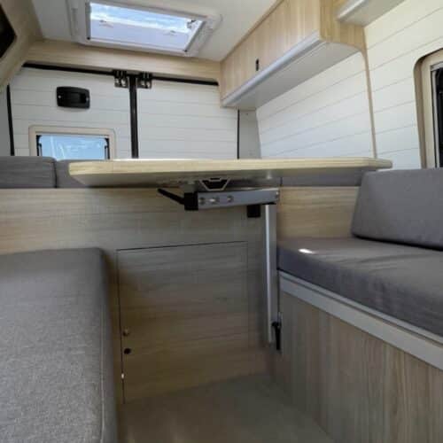 15 Fiat Ducato camperizada en Cádiz SurVan Camper camperizar furgoneta para ebike o windsurf sup surf