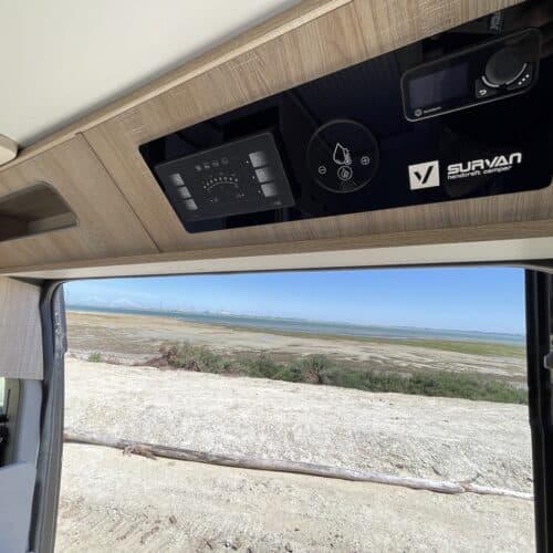 22 Fiat Ducato camperizada en Cádiz SurVan Camper camperizar furgoneta para ebike o windsurf sup surf